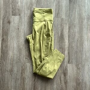 Lululemon Fast & Free 25" Tight Leggings Grape Leaf Size 8 Athletic High Rise